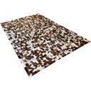 Ver imagem 2 de Tapete De Couro castanho malhado 2,00x3,00 Com Bordas