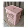 Cesto De Roupa Multiuso 55L Rosa - 4
