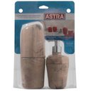 Ver imagem 2 de Kit de Acessórios Para Banheiro com 2 Peças Marmorizado Astra