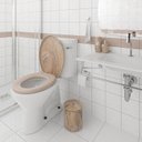 Ver imagem 3 de Kit de Acessórios Para Banheiro com 2 Peças Marmorizado Astra