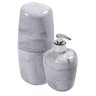 Kit de Acessórios Para Banheiro com 2 Peças Marmorizado Astra - 1