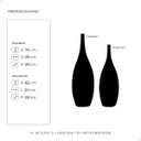 Ver imagem 3 de Dupla Vaso de Chão de Cerâmica Verde Sevilha Lúpulo Decoração de Sala