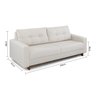 Sofá 4 Lugares 240cm Capella  - 3