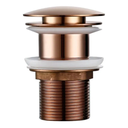 Ver imagem 1 de Válvula Ralo Click Luxo Inteligente Inox P/cuba 7/8 Rose