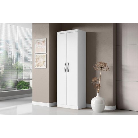 Armário Multiuso Sapateira New Branco - Aramóveis