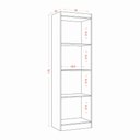 Ver imagem 3 de Armário Multiuso Sapateira New Branco - Aramóveis