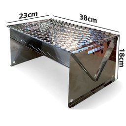 Churrasqueira Portatil Desmontavel Inox - 6