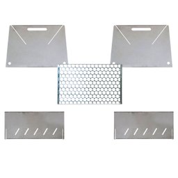 Churrasqueira Portatil Desmontavel Inox - 5