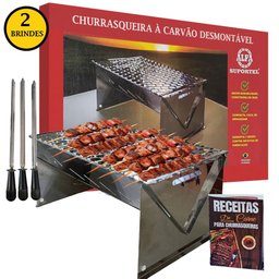 Churrasqueira Portatil Desmontavel Inox - 3