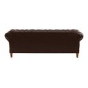 Ver imagem 5 de Conjunto Sofá Dom Pedro 2 e 3 Lugares Chesterfield Capitonê - Café