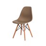 Cadeira Charles Eames Eiffel Nude Base Madeira - 1
