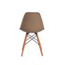 Cadeira Charles Eames Eiffel Nude Base Madeira - 4