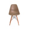 Cadeira Charles Eames Eiffel Nude Base Madeira - 5