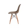 Cadeira Charles Eames Eiffel Nude Base Madeira - 3