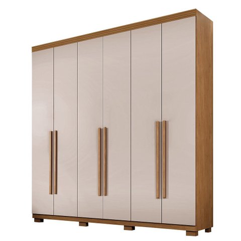 Guarda-roupa Moscou 6 Portas 6 Gavetas - Benetil