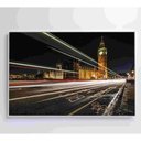 Ver imagem 3 de Quadro Relógio De Londres 120x80 Cm Vidro Impresso