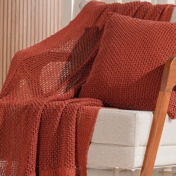 Manta Decorativa Atacama New 160x220cm Telha - 5