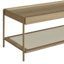 Ver imagem 6 de Mesa de Centro para Sala com Prateleira Arlo A10 Hanover/dourado - Mpozenato