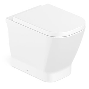 Vaso Sanitário Convencional com Assento Termofixo Queda Amortecida Gap Roca