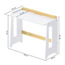 Ver imagem 3 de Escrivaninha Petit Casatema MadeiraOriginals 94cm Madeiraoriginals Branco e Mel