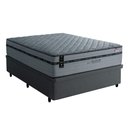 Ver imagem 1 de Cama Box Baú com Colchão Casal Látex Molas Ensacadas New York Firme King Koil 138x188