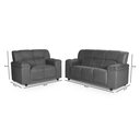 Ver imagem 4 de Conjunto Estofado 2 e 3 Lugares Manaus Hellen Estofados