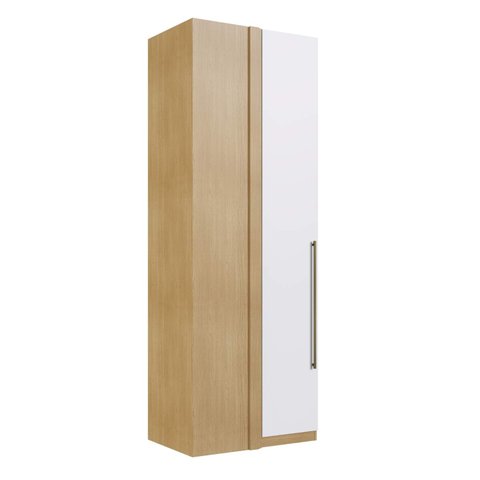 Guarda Roupa de Canto Reto Modulado com 1 Porta Infinity 2059 Genialflex