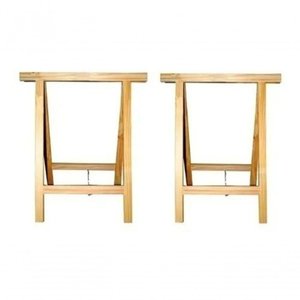 Cavalete Madeira Pinus 80 Apoiador Bancadas 80cm