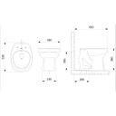 Ver imagem 3 de Kit de Bacia Convencional Assento Pp com Queda Amortecida e Complementos de Instalação Thema Roca I