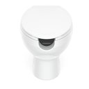 Ver imagem 6 de Kit Vaso Sanitário Convencional com Abertura e Assento Acesso Celite Branco/Brilhante