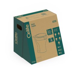 Kit Vaso Sanitário Convencional com abertura e Assento Acesso Celite - 8