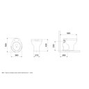 Ver imagem 3 de Kit de Bacia Convencional Assento Pp com Queda Amortecida e Complementos de Instalação Acesso Roca I