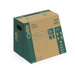 Kit Vaso Sanitário Convencional com Assento Acesso Confort Celite - 8