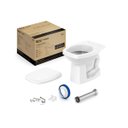 Ver imagem 1 de Kit de Bacia Convencional Assento PP e Complementos de Instalação Art Roca I Incepa