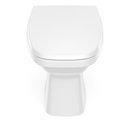 Ver imagem 3 de Vaso Sanitário Convencional com Assento Queda Amortecida Art Incepa Branco/Brilhante