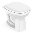 Ver imagem 1 de Vaso Sanitário Convencional com Assento Like Celite Branco/Brilhante