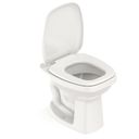 Ver imagem 5 de Vaso Sanitário Convencional com Assento Like Celite Bege/Pergamon Brilhante