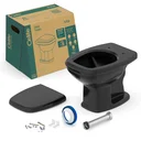 Ver imagem 5 de Vaso Sanitário Convencional com Assento Queda Amortecida Fit Plus Celite