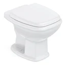 Ver mais imagens de Vaso Sanitário Convencional com Assento Queda Amortecida Fit Plus Celite