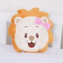 Ver imagem 1 de Almofada Decorativa Safari Infantil para Bebê e Crianças em Pelúcia:leoa