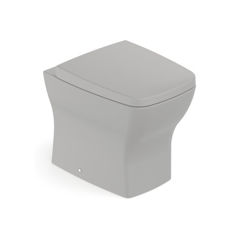 Kit de Bacia Convencional Assento Termofixo com Queda Amortecida e Complementos de Instalação Boss Roca