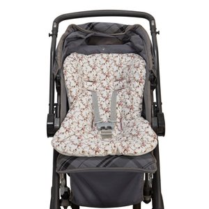 Capa de Carrinho Tr - Floral Rosa