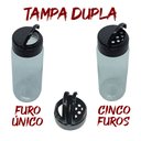 Ver imagem 3 de Pote Tempero Kit 8 Potes + 8 Etiquetas Adesivas Tampa Dupla Arte Cozinha Potes de Tempero