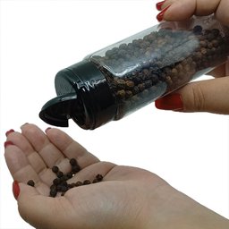 Pote Tempero Kit 8 Potes + 8 Etiquetas Adesivas Tampa Dupla Arte Cozinha Potes de Tempero - 5 Pote Tempero Kit 8 Potes + 8 Etiquetas Adesivas Tampa Dupla Arte Cozinha Potes de Tempero - 5