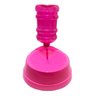Bebedouro Automático 1l Cães Gatos Não Molha Pelos - Rosa - 2