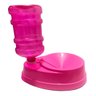 Bebedouro Automático 1l Cães Gatos Não Molha Pelos - Rosa - 5