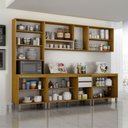 Ver imagem 5 de Cozinha Completa Nala com Cristaleira 5 Peças 12 Portas Mobilihouse