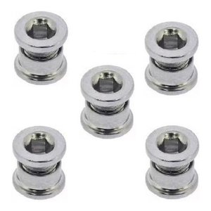 Kit 5 Parafusos Para Gancheira/Coroa Unica, C/Porca 7Mm