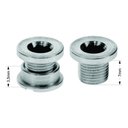 Ver imagem 2 de Kit 5 Parafusos Para Gancheira/Coroa Unica, C/Porca 7Mm