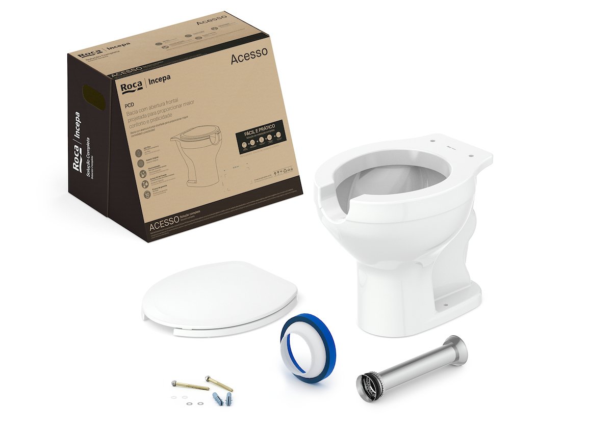 Kit de Bacia Convencional Assento Pp e Complementos de Instalação Infantil Roca é boa?